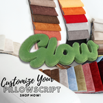 Load image into Gallery viewer, Design Your 10 Letter Script Pillow
